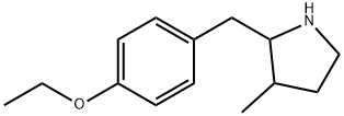 Pyrrolidine, 2-[(4-ethoxyphenyl)methyl]-3-methyl- (9CI) Structure