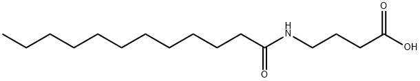 N-dodecanoyl-4-aminobutyric acid Structure