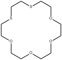 1,4-DITHIA-18-CROWN-6 Structure