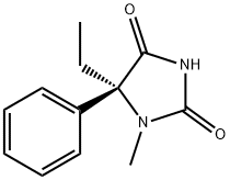 2,4-Imidazolidinedione,5-ethyl-1-methyl-5-phenyl-,(5S)-(9CI) 구조식 이미지