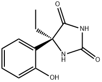 2,4-Imidazolidinedione,5-ethyl-5-(2-hydroxyphenyl)-,(5S)-(9CI) Structure