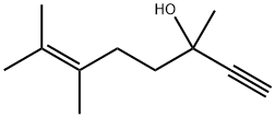 3,6,7-trimethyloct-6-en-1-yn-3-ol Structure