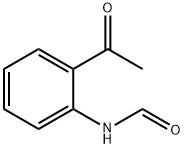 N-(2-ACETYLPHENYL)FORMAMIDE Structure