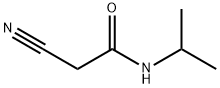 N1-ISOPROPYL-2-시아노아세트아미드 구조식 이미지