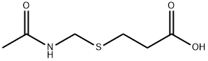 S-ACETAMIDOMETHYL-3-MERCAPTOPROPIONIC ACID 구조식 이미지