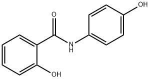 2-Hydroxy-N-(4-hydroxyphenyl)-benzamide 구조식 이미지