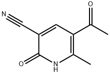 5-ACETYL-6-METHYL-2-OXO-1,2-DIHYDROPYRIDINE-3-CARBONITRILE Structure