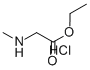 Ethyl sarcosinate hydrochloride Structure