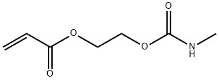 2-[[(methylamino)carbonyl]oxy]ethyl acrylate Structure