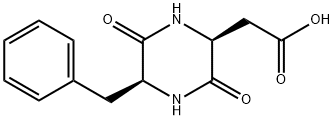 5-BENZYL-3,6-DIOXO-2-PIPERAZINEACETIC ACID Structure