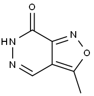 Isoxazolo[3,4-d]pyridazin-7(6H)-one, 3-methyl- (9CI) Structure