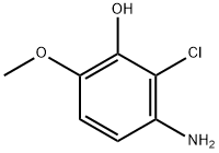 페놀,3-아미노-2-클로로-6-메톡시- 구조식 이미지