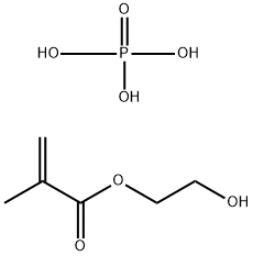 2-Hydroxyethyl methacrylate phosphate Structure