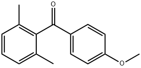 2,6-DIMETHYL-4'-METHOXYBENZOPHENONE Structure