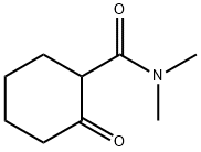 2-OXO-CYCLOHEXANECARBOXYLIC ACIDDIMETHYLAMIDE 구조식 이미지