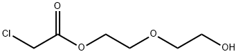 2-(2-hydroxyethoxy)ethyl chloroacetate Structure