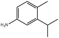 4-Methyl-3-(1-methylethyl)benzenamine Structure