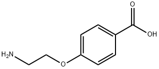 4-(2-AMINOETHOXY)BENZOIC ACID Structure