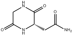 2-Piperazineacetamide,3,6-dioxo-,(S)-(9CI) Structure