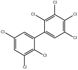 2,2',3,3',4,5,5'-HEPTACHLOROBIPHENYL Structure