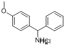 C-(4-METHOXY-PHENYL)-C-PHENYL-METHYL-AMMONIUM CHLORIDE 구조식 이미지