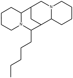 17-pentylsparteine Structure