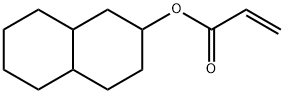 decahydro-2-naphthyl acrylate Structure