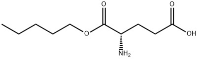 2-amino-5-oxo-5-pentoxy-pentanoic acid 구조식 이미지