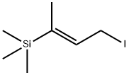 ((E)-3-IODO-1-METHYLPROPENYL)-TRIMETHYLSILANE Structure