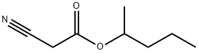 아세트산,시아노-,1-메틸부틸에스테르 구조식 이미지
