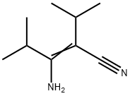 2-Pentenenitrile,  3-amino-4-methyl-2-(1-methylethyl)- 구조식 이미지