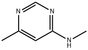 4-피리미딘아민,N,6-디메틸-(9CI) 구조식 이미지