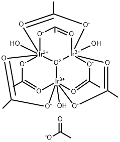 Iridium(III) acetate Structure