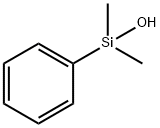 DIMETHYLPHENYLSILANOL 구조식 이미지