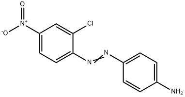 4-[(2-chloro-4-nitrophenyl)azo]aniline Structure