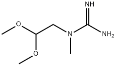 2-아자부탄,N-아미디노-4,4-디메톡시- 구조식 이미지