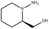 2-Piperidinemethanol,1-amino-,(2R)-(9CI) Structure