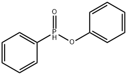 Phenylphosphinic acid phenyl ester Structure