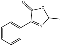 5(2H)-Oxazolone,  2-methyl-4-phenyl- Structure