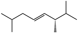 (3S,4E)-2,3,7-Trimethyl-4-octene Structure