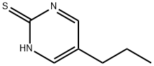 2-MERCAPTO-5-N-PROPYLPYRIMIDINE Structure