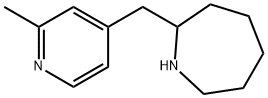 헥사히드로-2-[(2-메틸-4-피리디닐)메틸]-1H-아제핀 구조식 이미지