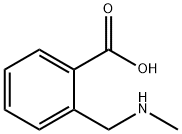 2-[(Methylamino)methyl]benzoic acid Structure