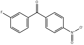 3-FLUORO-4'-NITROBENZOPHENONE Structure