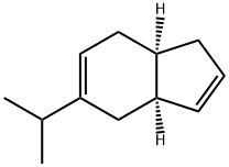 1H-Indene,3a,4,7,7a-tetrahydro-5-(1-methylethyl)-,cis-(9CI) 구조식 이미지