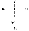 SCANDIUM SULPHATE OCTAHYDRATE 구조식 이미지