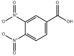3,4-Dinitrobenzoic acid 구조식 이미지