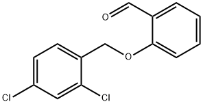 2-(2,4-DICHLORO-BENZYLOXY)-BENZALDEHYDE Structure