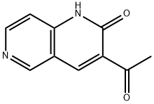 3-ACETYL-1,6-NAPHTHYRIDIN-2(1H)-ONE
 구조식 이미지