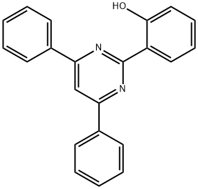 4,6-디페닐-2-(2-히드록시페닐)피리미딘 구조식 이미지